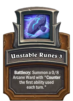 Unstable Runes 3 Card Image