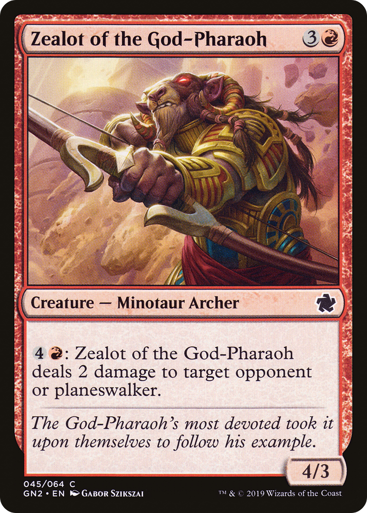 Zealot of the God-Pharaoh Card Image