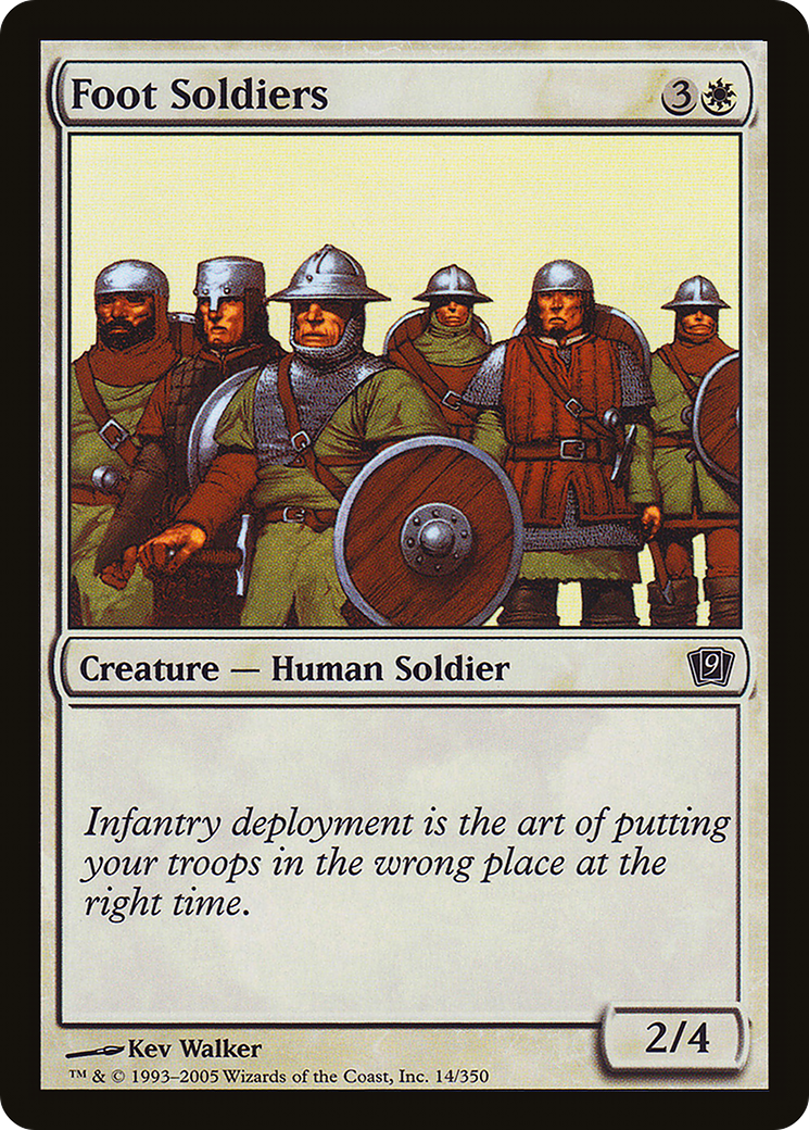 Foot Soldiers Card Image
