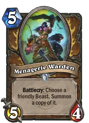 Menagerie Warden Card Image