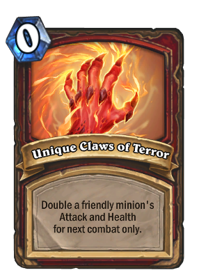 Unique Claws of Terror Card Image