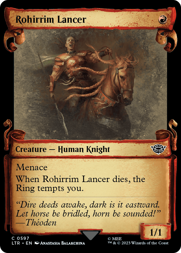 Rohirrim Lancer Card Image
