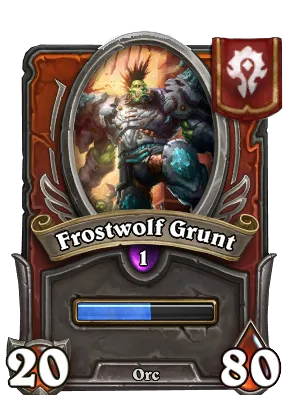 Frostwolf Grunt Card Image