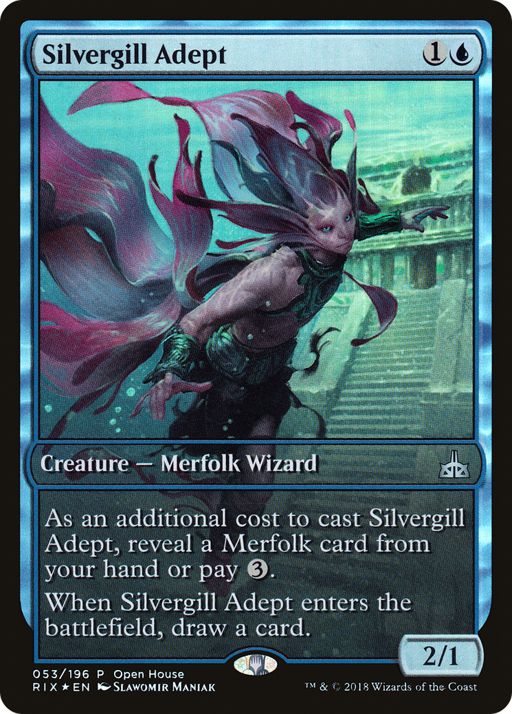 Silvergill Adept Card Image