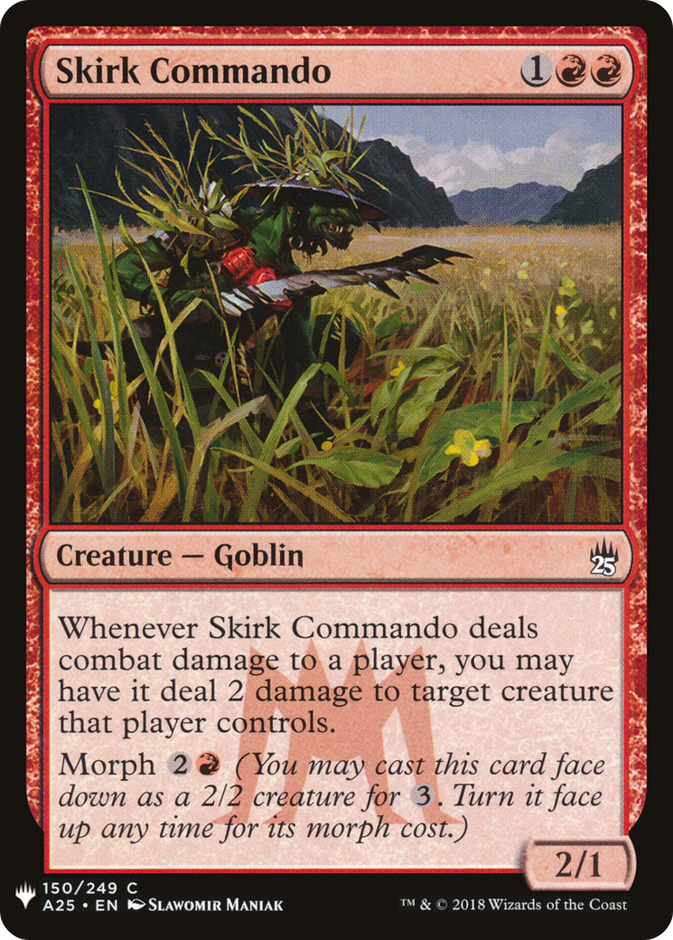 Skirk Commando Card Image