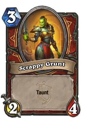 Scrappy Grunt Card Image