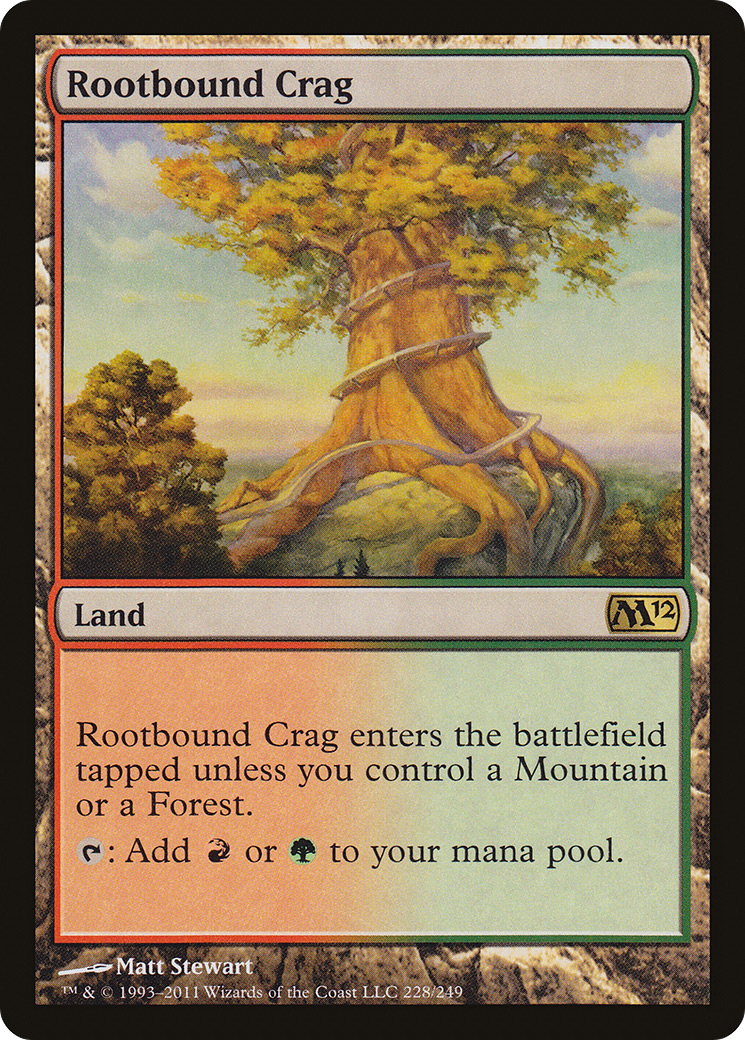 Rootbound Crag Card Image