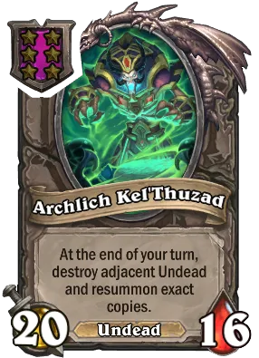 Archlich Kel'Thuzad Card Image