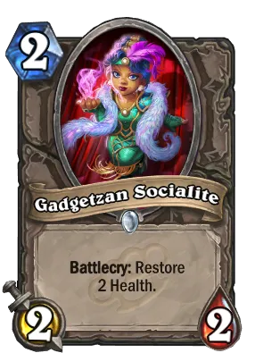 Gadgetzan Socialite Card Image