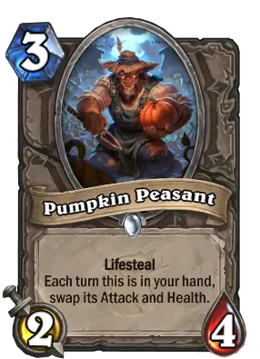 Pumpkin Peasant Card Image