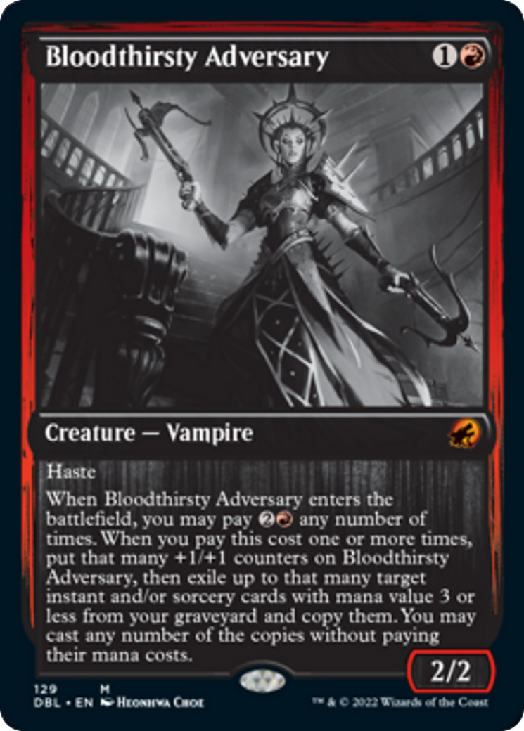 Bloodthirsty Adversary Card Image