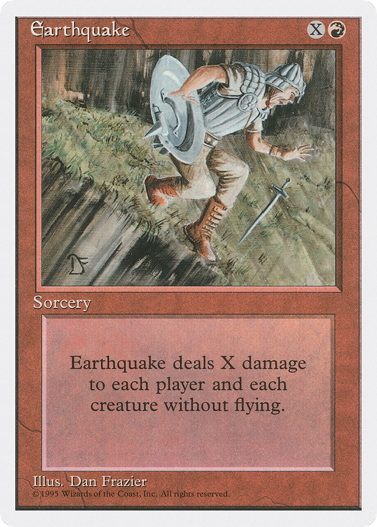 Earthquake Card Image