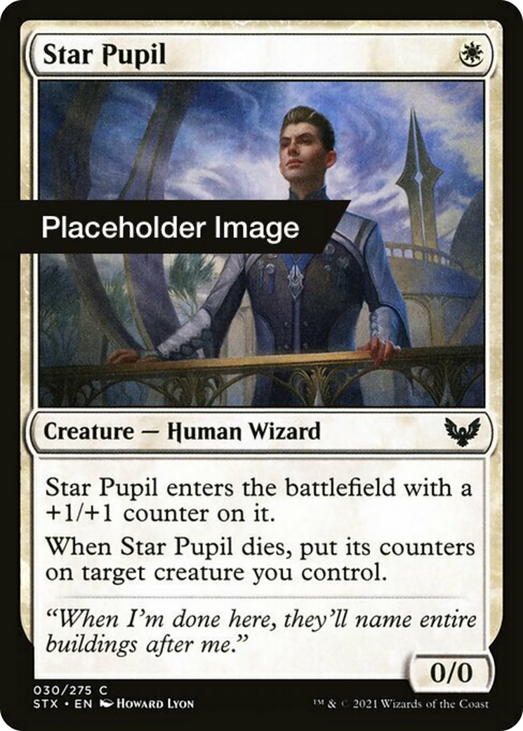 Star Pupil Card Image