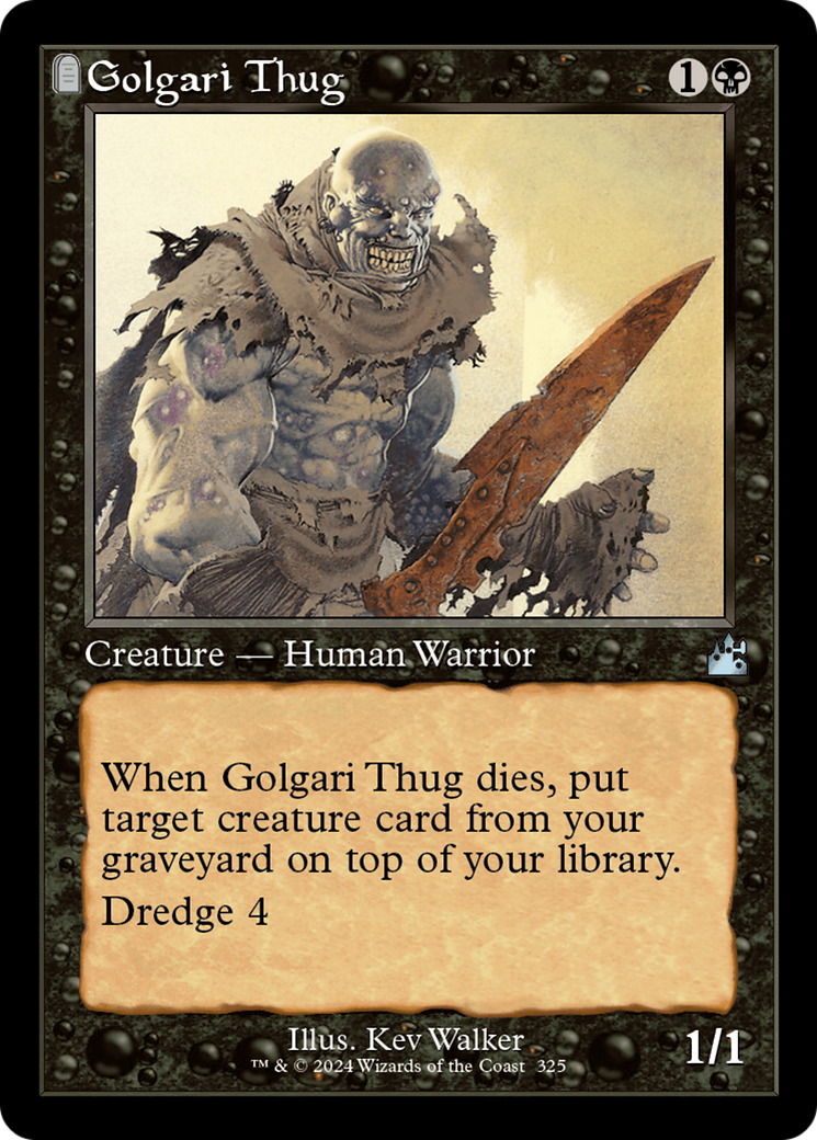 Golgari Thug Card Image