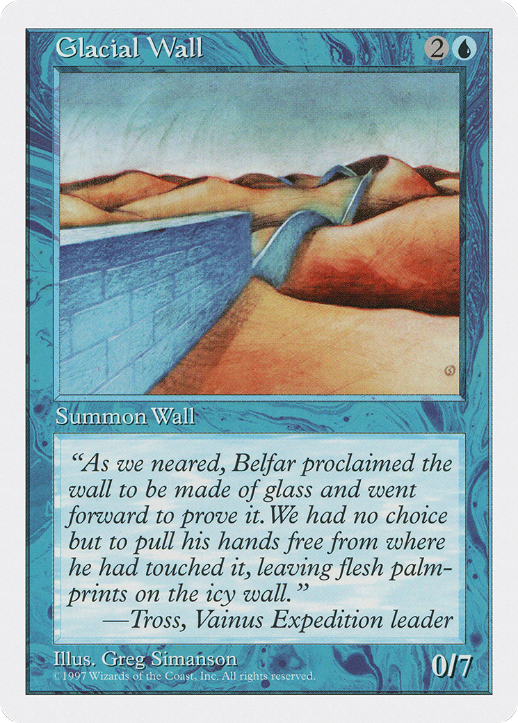 Glacial Wall Card Image