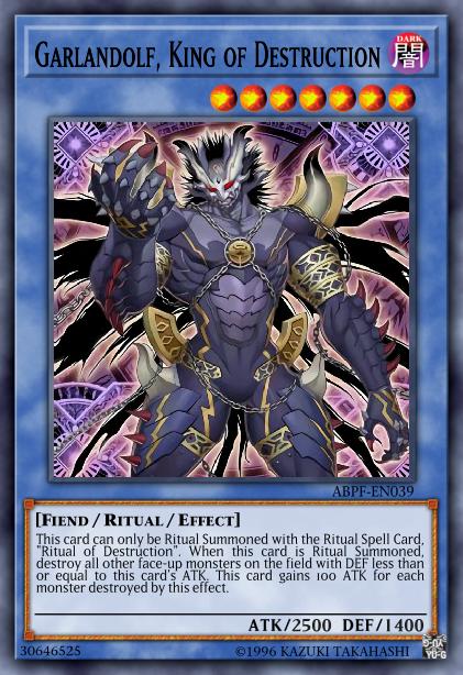 Garlandolf, King of Destruction Card Image
