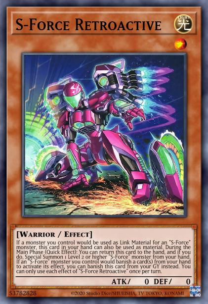 S-Force Retroactive Card Image