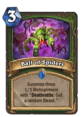 Ball of Spiders Card Image