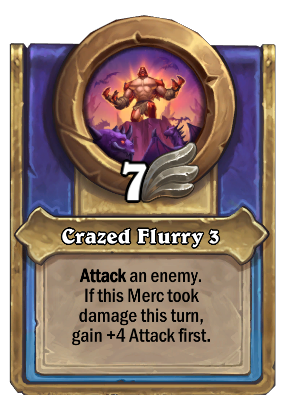 Crazed Flurry 3 Card Image