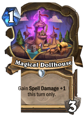Magical Dollhouse Card Image