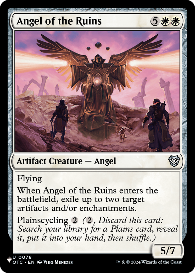 Angel of the Ruins Card Image