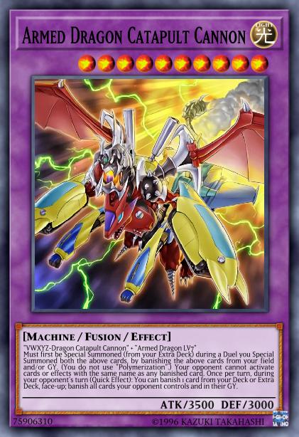 Armed Dragon Catapult Cannon Card Image