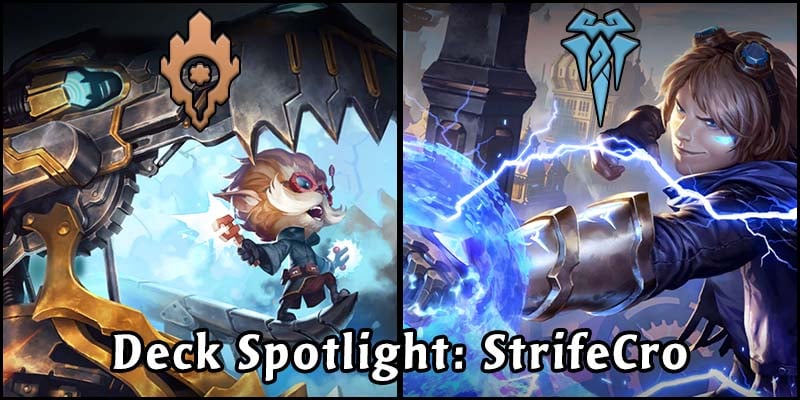 Heimerdinger & Ezreal Team Up in StrifeCro's Total Warfare Runeterra Deck
