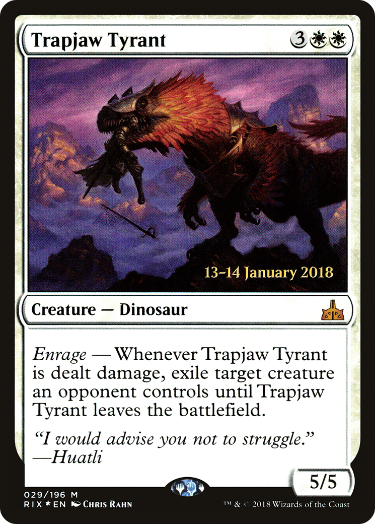 Trapjaw Tyrant Card Image