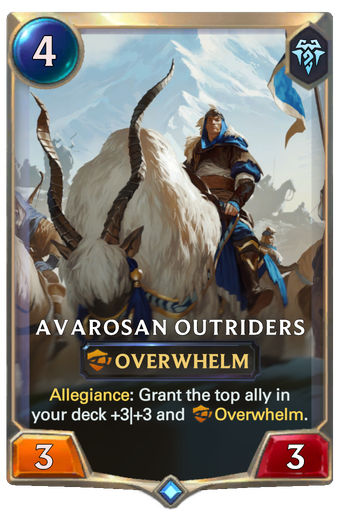 Avarosan Outriders Card Image