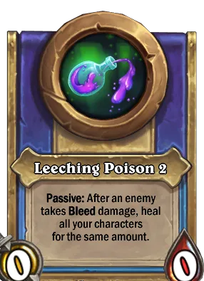 Leeching Poison 2 Card Image