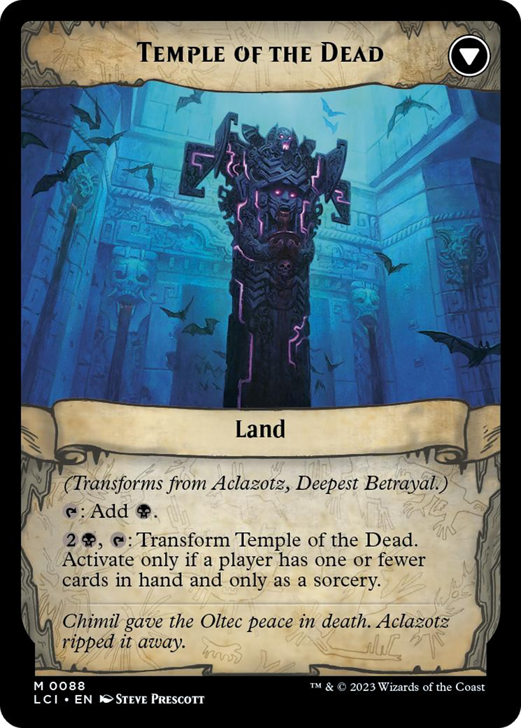 Aclazotz, Deepest Betrayal // Temple of the Dead Card Image