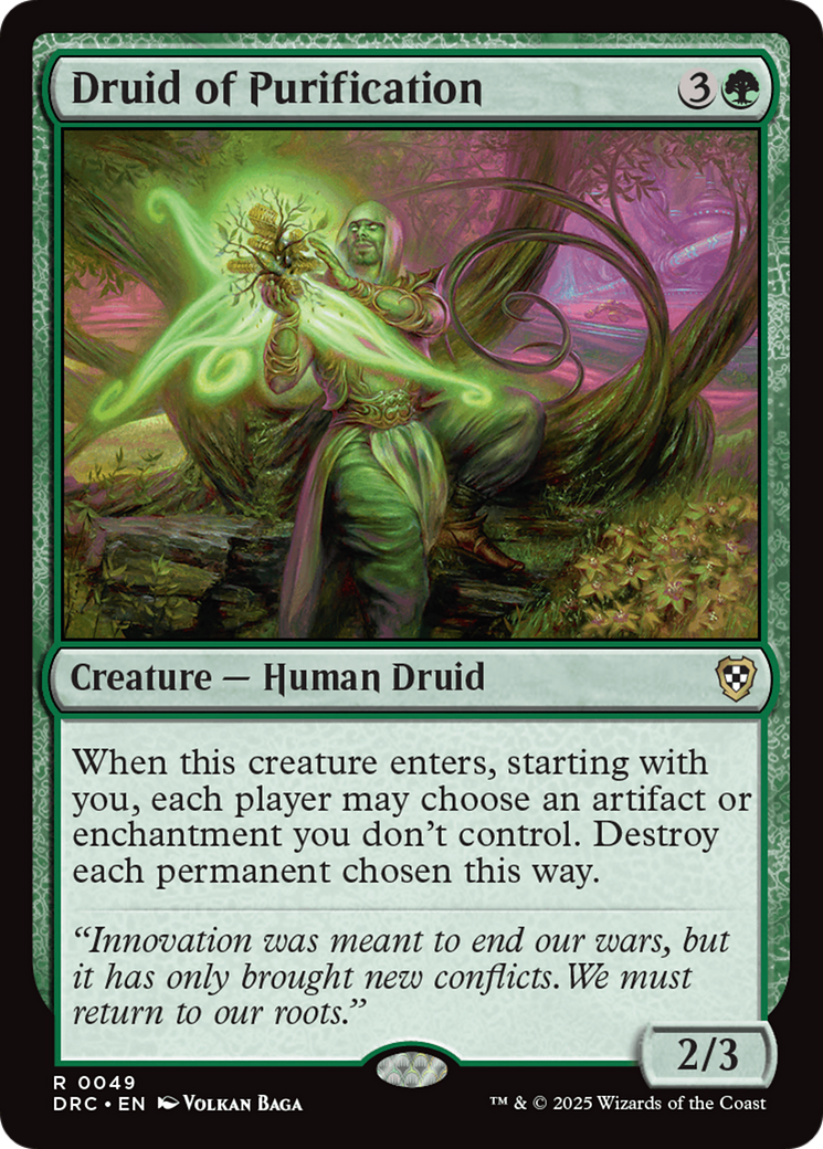Druid of Purification Card Image