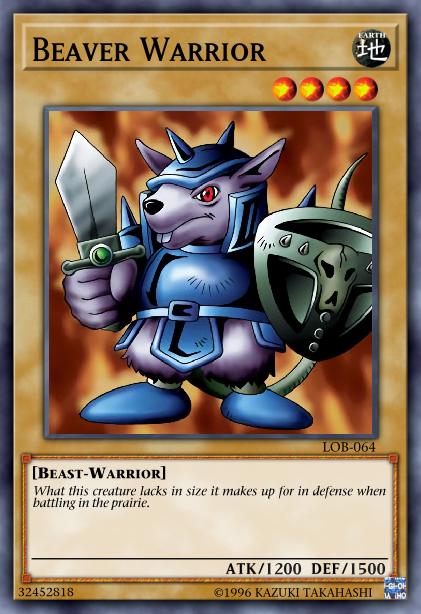 Beaver Warrior Card Image