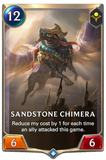 Sandstone Chimera Card Image