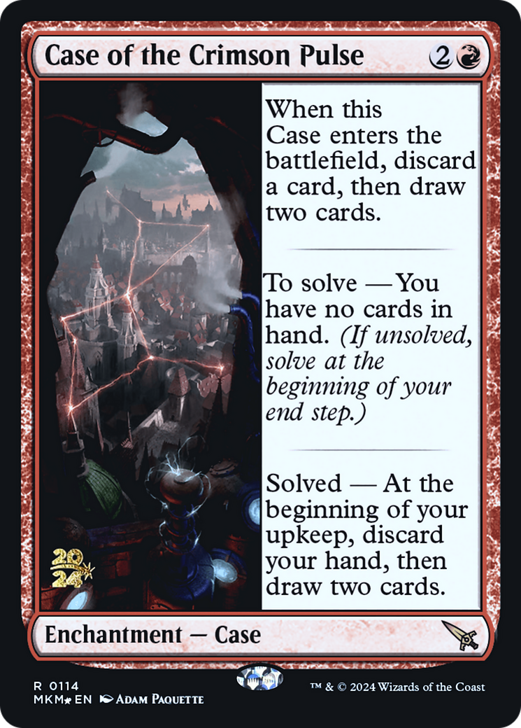 Case of the Crimson Pulse Card Image