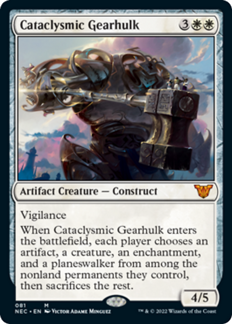 Cataclysmic Gearhulk Card Image