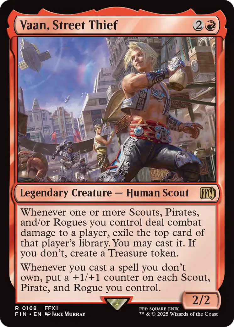 Vaan, Street Thief Card Image
