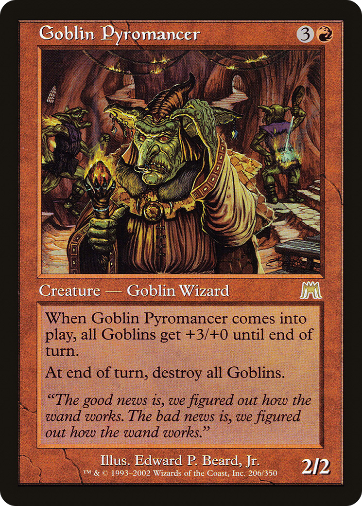 Goblin Pyromancer Card Image