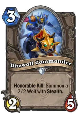 Direwolf Commander Card Image