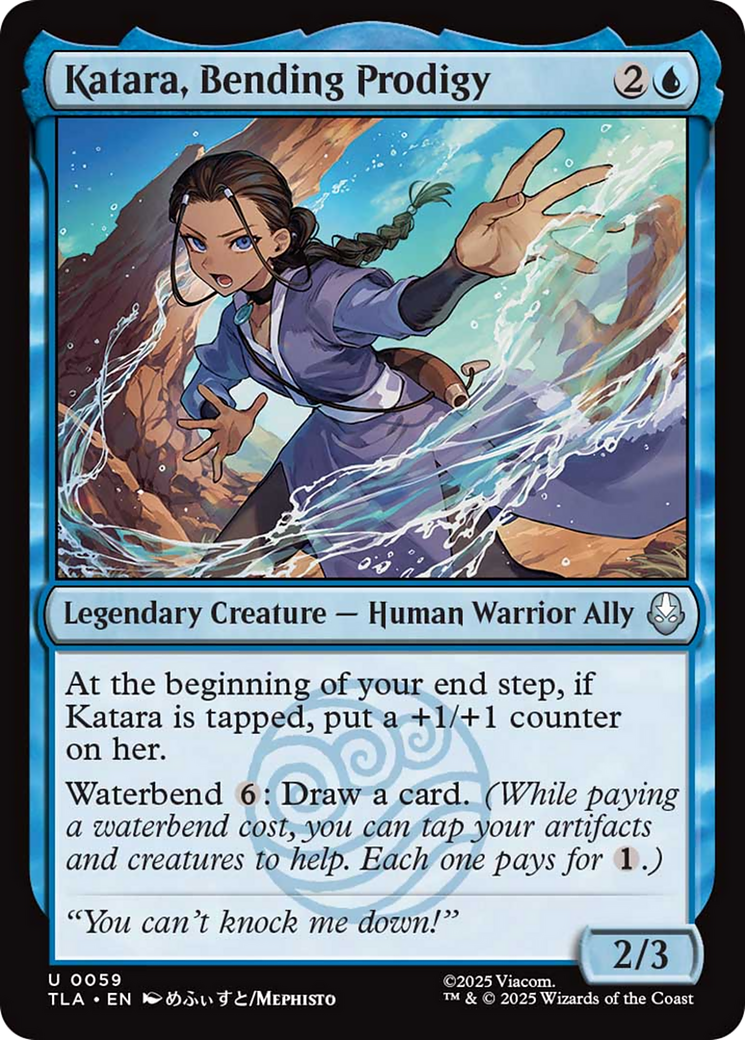 Katara, Bending Prodigy Card Image
