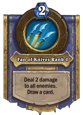 Fan of Knives Rank 2 Card Image