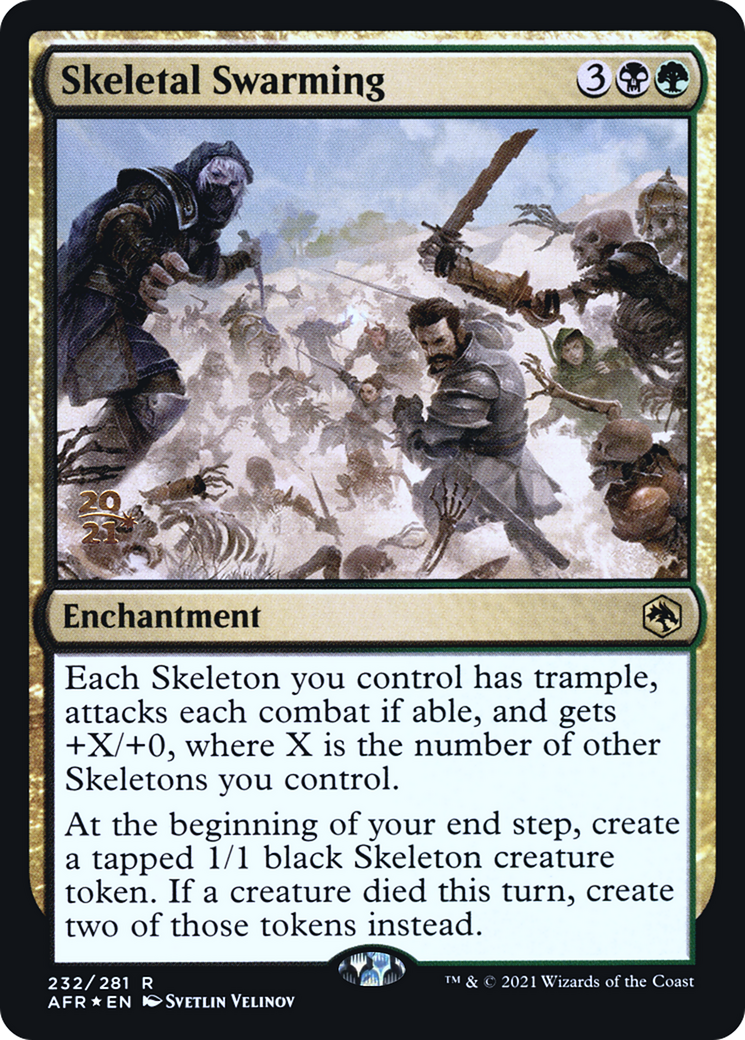 Skeletal Swarming Card Image