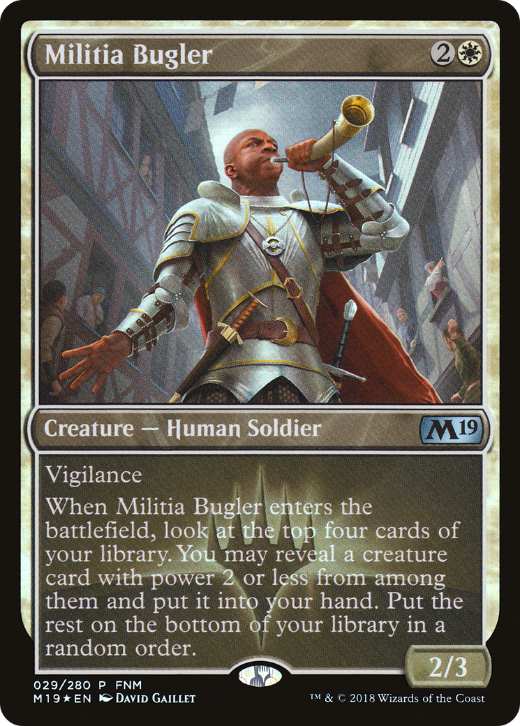Militia Bugler Card Image