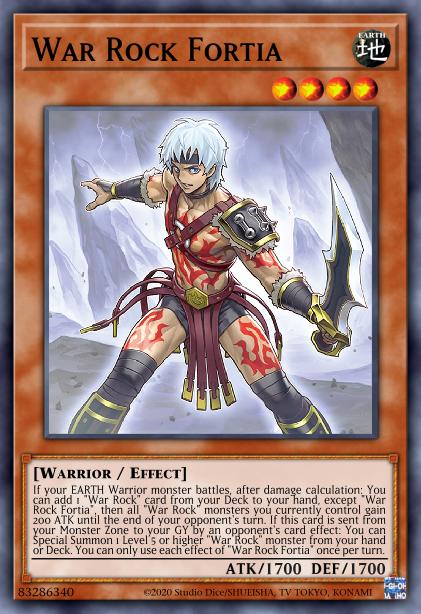 War Rock Fortia Card Image