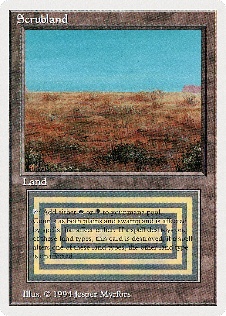 Scrubland Card Image