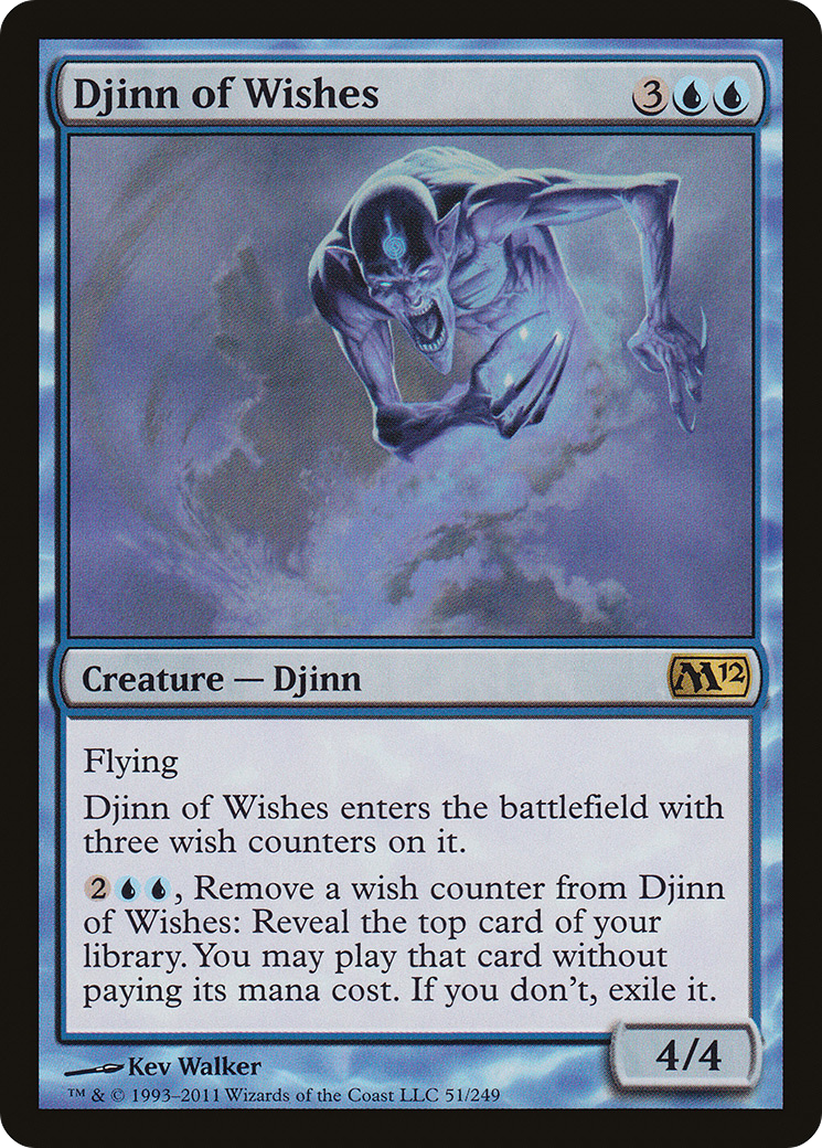 Djinn of Wishes Card Image