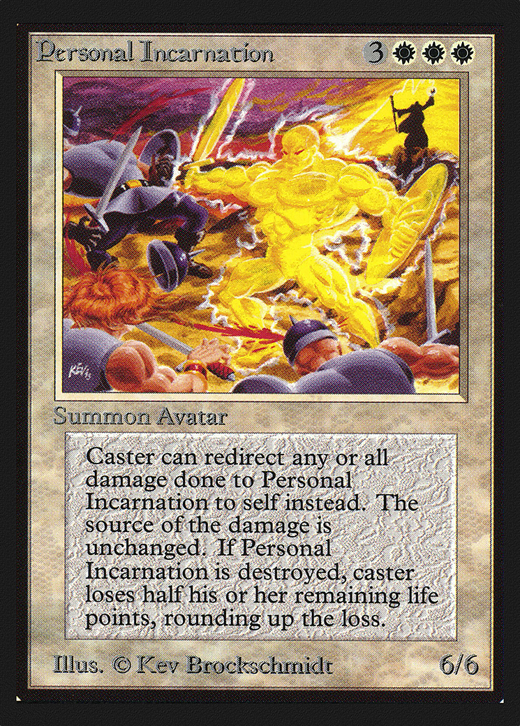 Personal Incarnation Card Image