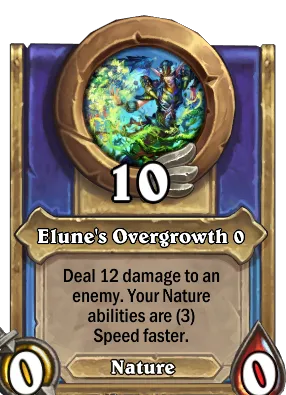 Elune's Overgrowth {0} Card Image