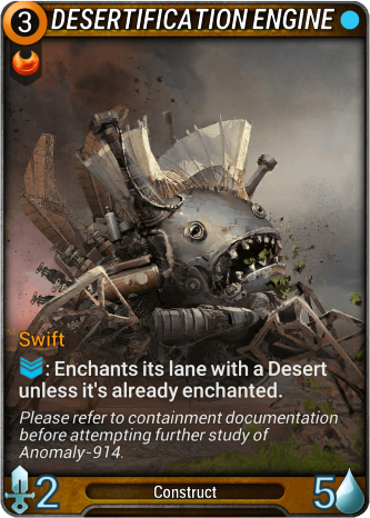 Desertification Engine Card Image