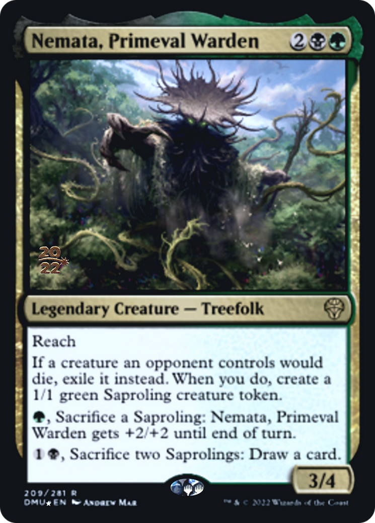Nemata, Primeval Warden Card Image